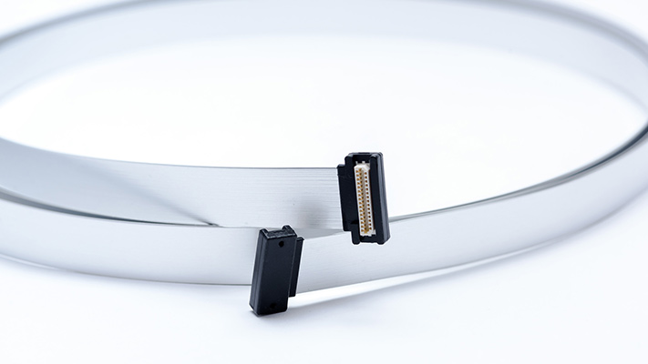 Over Molded Hirose Connector on shielded FFC
